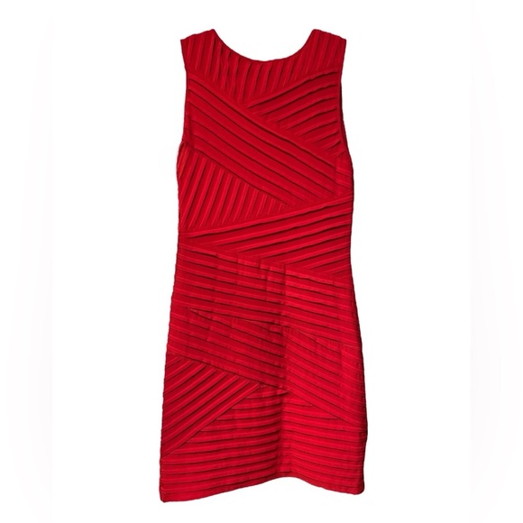 Calvin Klein Women’s Size 10 Red Bodycon Sleeveless Dress - Picture 4 of 4